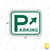 D4-1 Parking Area (Right Arrow Symbol) Sign