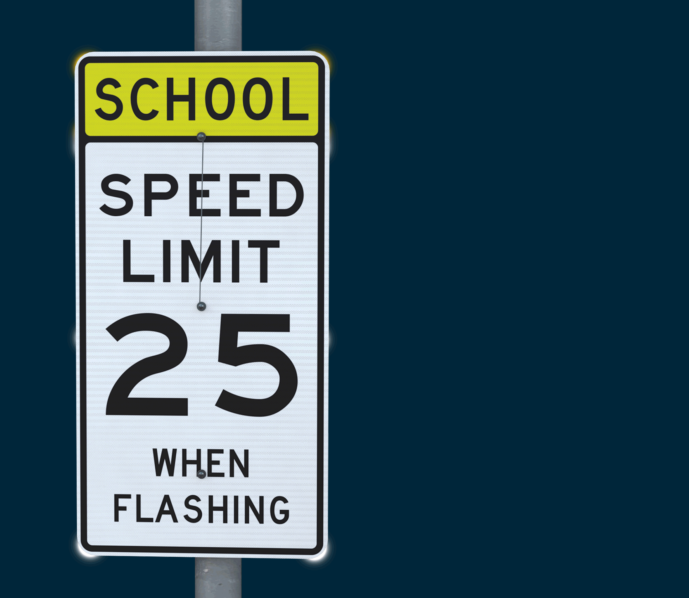 School Zone Speed Limit Warning Alerts School Zone Warning TAPCO