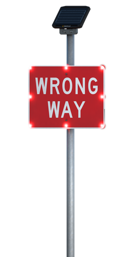 LegendViz® LED Wrong-Way Sign (R5-1A) - TAPCO - Traffic and