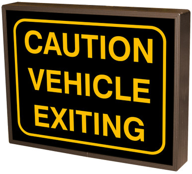 PHX Outdoor Blank-out LED Backlit Warning/Safety Signs - LED