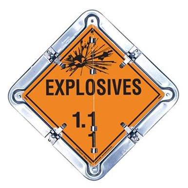 7 Legend Flip Placard System for Trailers NSN 9905-01-371