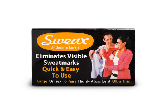 Sweax Unisex Underarm Liners - Small/ Medium
