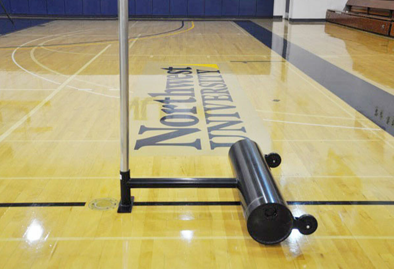 Roll Away Volleyball Poles