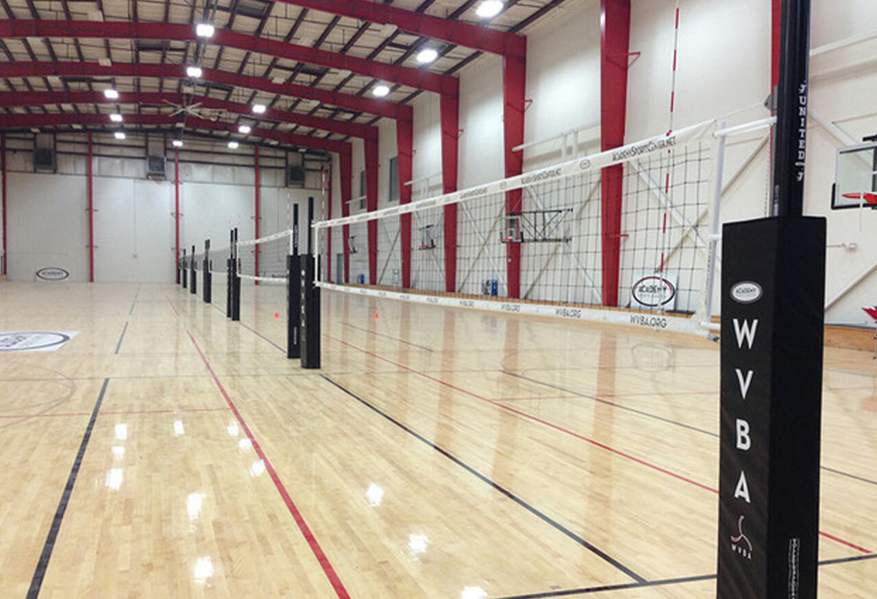 Aluminum Indoor Volleyball Systems
