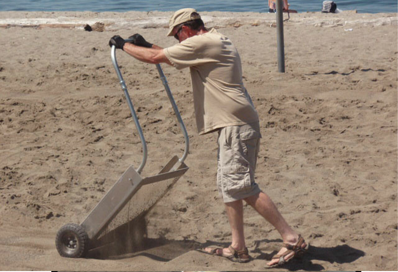 Grate Sand Cleaning Devices