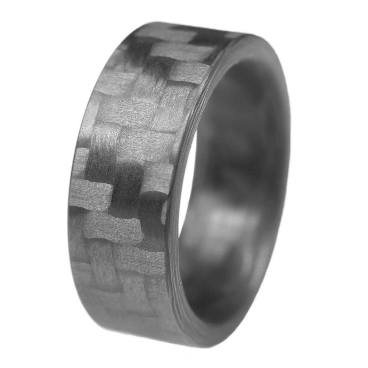 Integrate Carbon Fiber Men S Wedding Band Weddingbandsforever Com