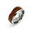 Energize Tungsten Wedding Band With Genuine Hawaiian Koa Wood Inlay