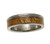 Pursuit 6mm Titanium Wedding Ring with Real Hawaiian Koa Wood Inlay