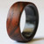 Whisk Walnut Wood and Carbon Fiber Wedding Band