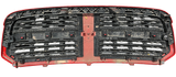 2009–2012 Dodge Ram 1500 Front Red Grille Assembly