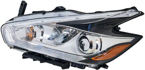 2015–2017 Hyundai Sonata Left Driver Halogen Headlight