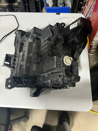 GMC Sierra 1500 passenger-side full-LED headlight assembly.