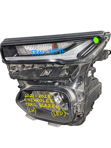2021–2023 Chevrolet Trailblazer LH Driver Side Headlight