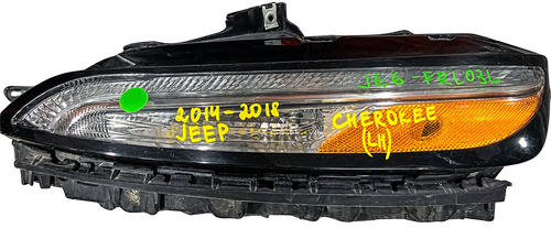 2014–2018 Jeep Cherokee LH Driver Side Headlight