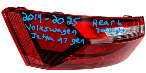 2019–2025 Volkswagen Jetta Rear Left Taillight