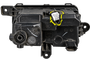 2019–2020 GMC Sierra. front right (passenger-side) auxiliary LED lamp