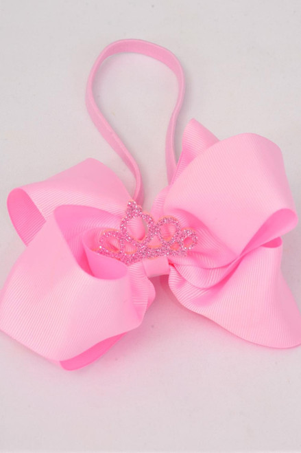 2635 H-Elastic head band with bow