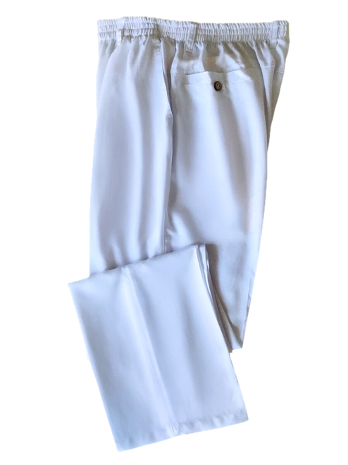 4444 - Men White Color Long Pant