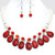 2943 A-  Woman Necklace Earrings set.