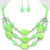 2953 A - Woman Necklace Earrings set.