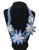 2966 A-Beaded Floral Statement Necklace*