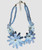 2966 A-Beaded Floral Statement Necklace*