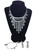 2967 A- Accent Rhinestone Paved Necklace*