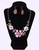 2970 A- Floral Statement Necklace*