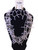 2974-Multi-layer resin bead coral necklace*