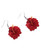 2D Flat Elegant Red Hibiscus Flower