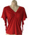 Red flamenco blouse