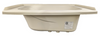 RV Bath Tub 36" x 24" Parchment Right Drain Trailer Camper Wash Bath Room Shower