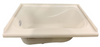 RV Bath Tub 32" x 24" White Left Drain Trailer Camper Wash Bath Room Shower