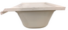 RV Bath Tub 32" x 24" White Left Drain Trailer Camper Wash Bath Room Shower