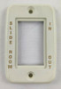 RV Slide Out Room Switch Cover Only In Out Off White Camper Trailer Bezel Frame