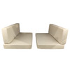 36" Cream Dinette Booth Cushions Set Table Seat RV Camper Trailer Mobile Home