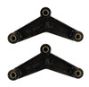 (2) Dexter 7 3/4 Equalizers for 1 3/4 Double Eye Leaf Spring 13-122 RV Trailer