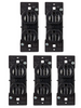 5 Pack Pass & Seymour Contained Dual Black Receptacle Outlet 15A 125V RV Camper