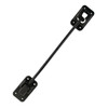 10" Entry Door Catch Latch T Style Holder Camper Black Plastic RV Entrance