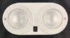 Halogen Dual Double Interior Light 12v Surface Mount W Switch Ceiling Fixture RV