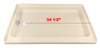 RV Shower Pan Base 40" x 24" Parchment Left Drain Trailer Camper Wash Bath Room