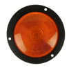 Peterson 4" Amber Yellow Marker Turn Signal Light w Flange 418 Rear Tail Trailer