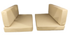 36" Tan Dinette Booth Cushions Set Table Seat RV Camper Trailer Mobile Home