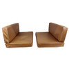36" Rustic Brown Dinette Booth Cushions Set Table Seat RV Camper Trailer