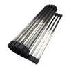 25" x 14 3/4" Roll up Kitchen Sink Drying Rack - Stainless Steel