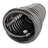 15' Coil Spray Dock Hose - Black