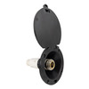 Exterior Spray Port Quick Connect - Black