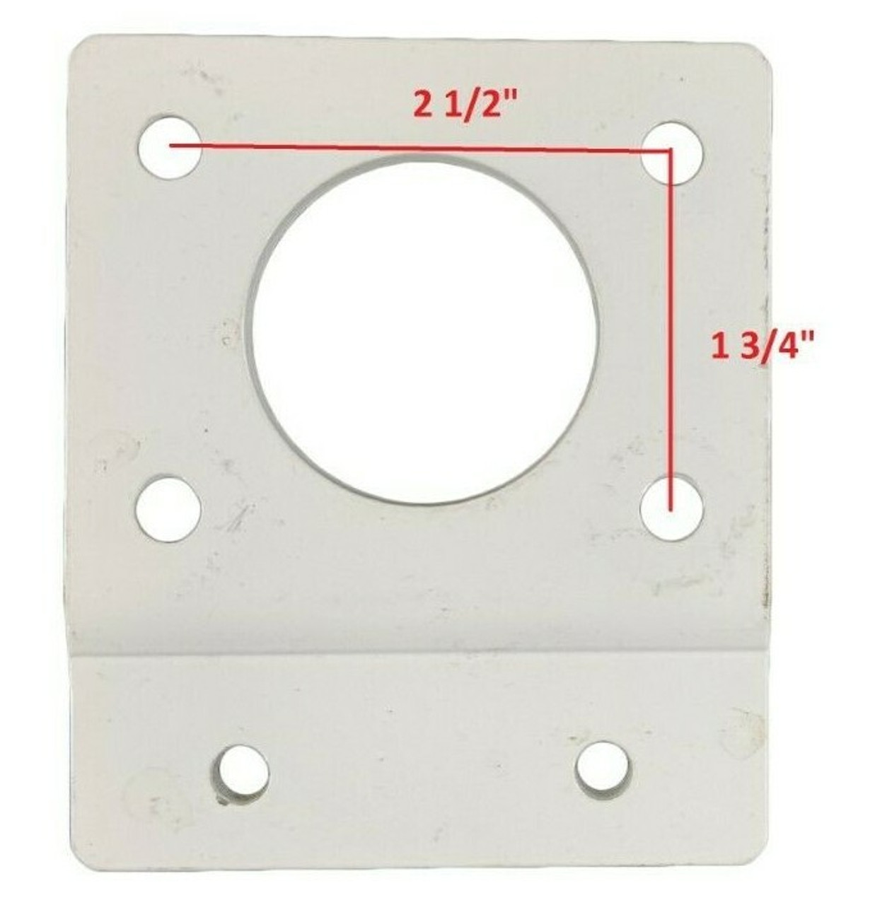 Happijac Motor Mount Mounting Bracket White RV Trailer Camper Bed Lift Bedlift