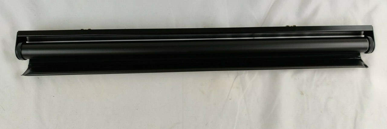 30 1/2" Single Roller Manual Shade Pull Down RV Motorhome Black Monaco Signature