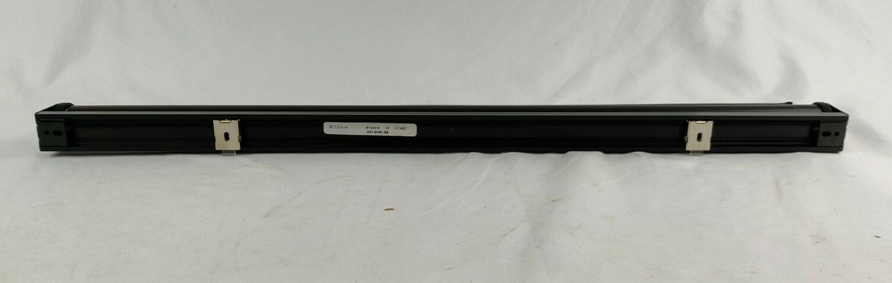 30 1/2" Single Roller Manual Shade Pull Down RV Motorhome Black Monaco Signature